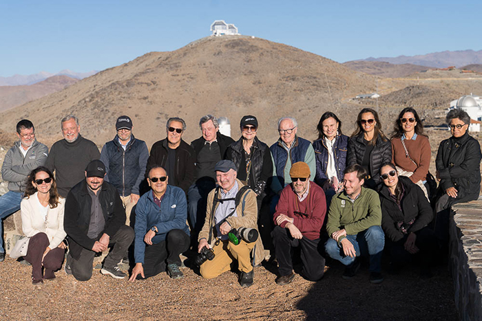 Delegación de FRIENDS UC visita las instalaciones de Las Campanas, Gémini y Vera Rubin